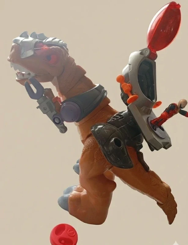Mega T-Rex Imaginext + tripulante + 2 Regalos